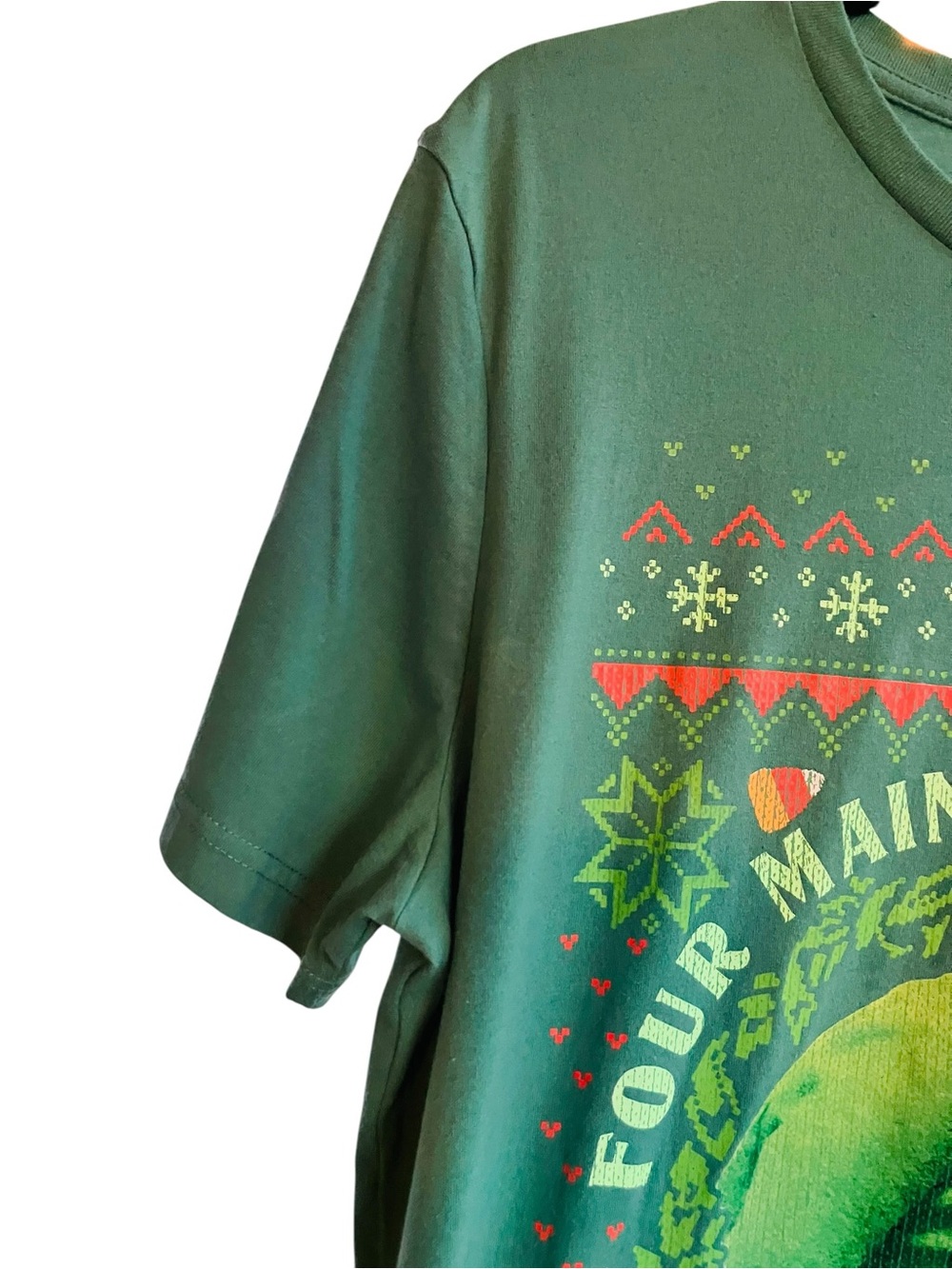 Elf Ugly Christmas Tee XL Buddy Candy Canes Funny Holiday Shirt - Picture 5 of 6